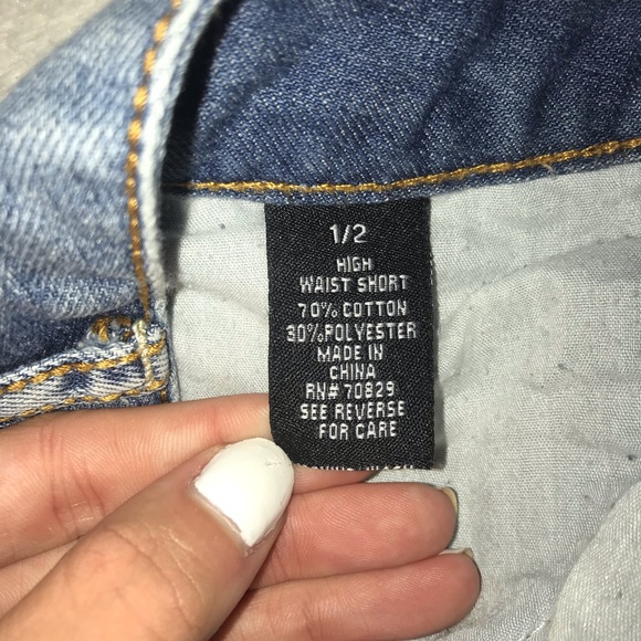 Rue21 ripped jean shorts - Picture 3 of 4